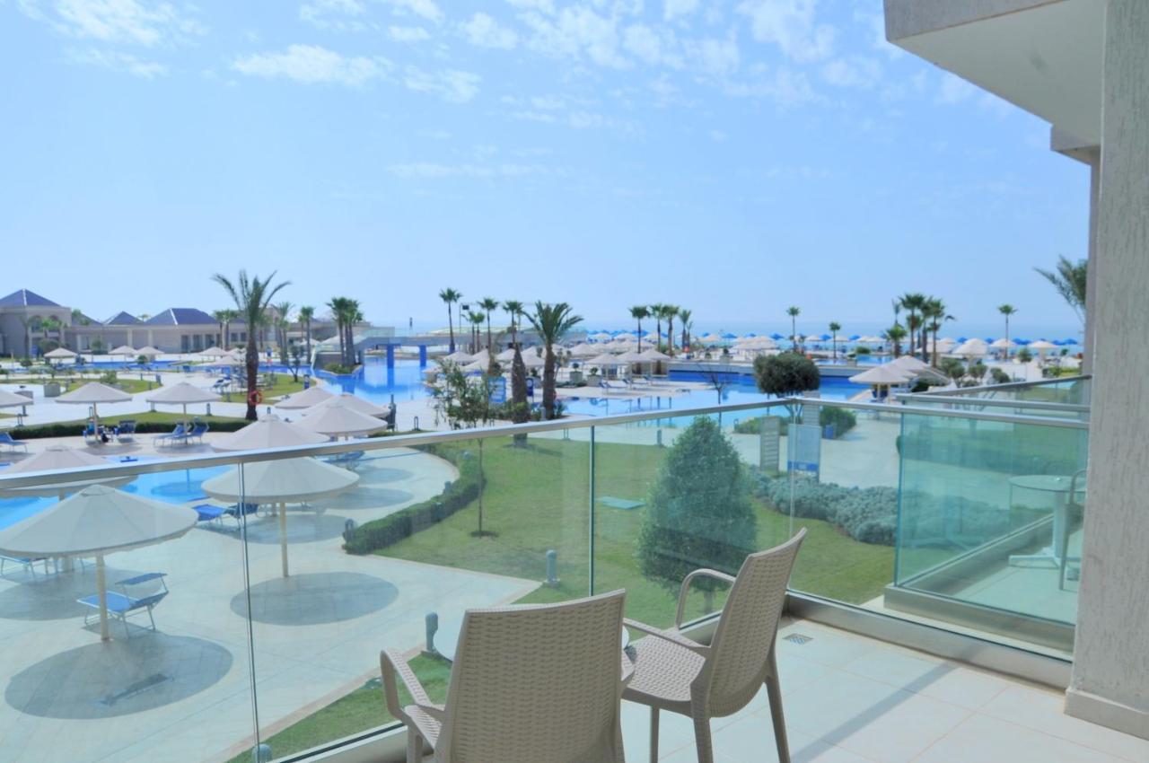 Pickalbatros White Beach Taghazout (Adults Only) Exteriér fotografie View from a balcony at the hotel