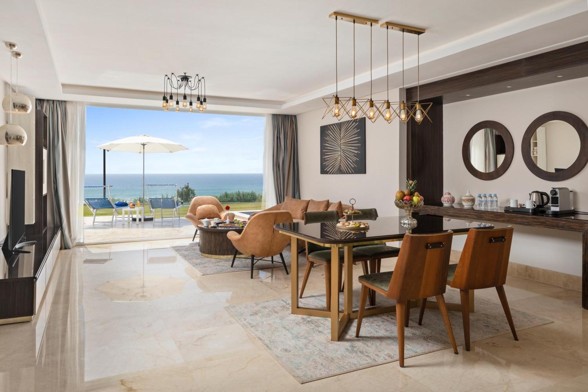 Pickalbatros White Beach Taghazout (Adults Only) Exteriér fotografie The interior of a typical apartment