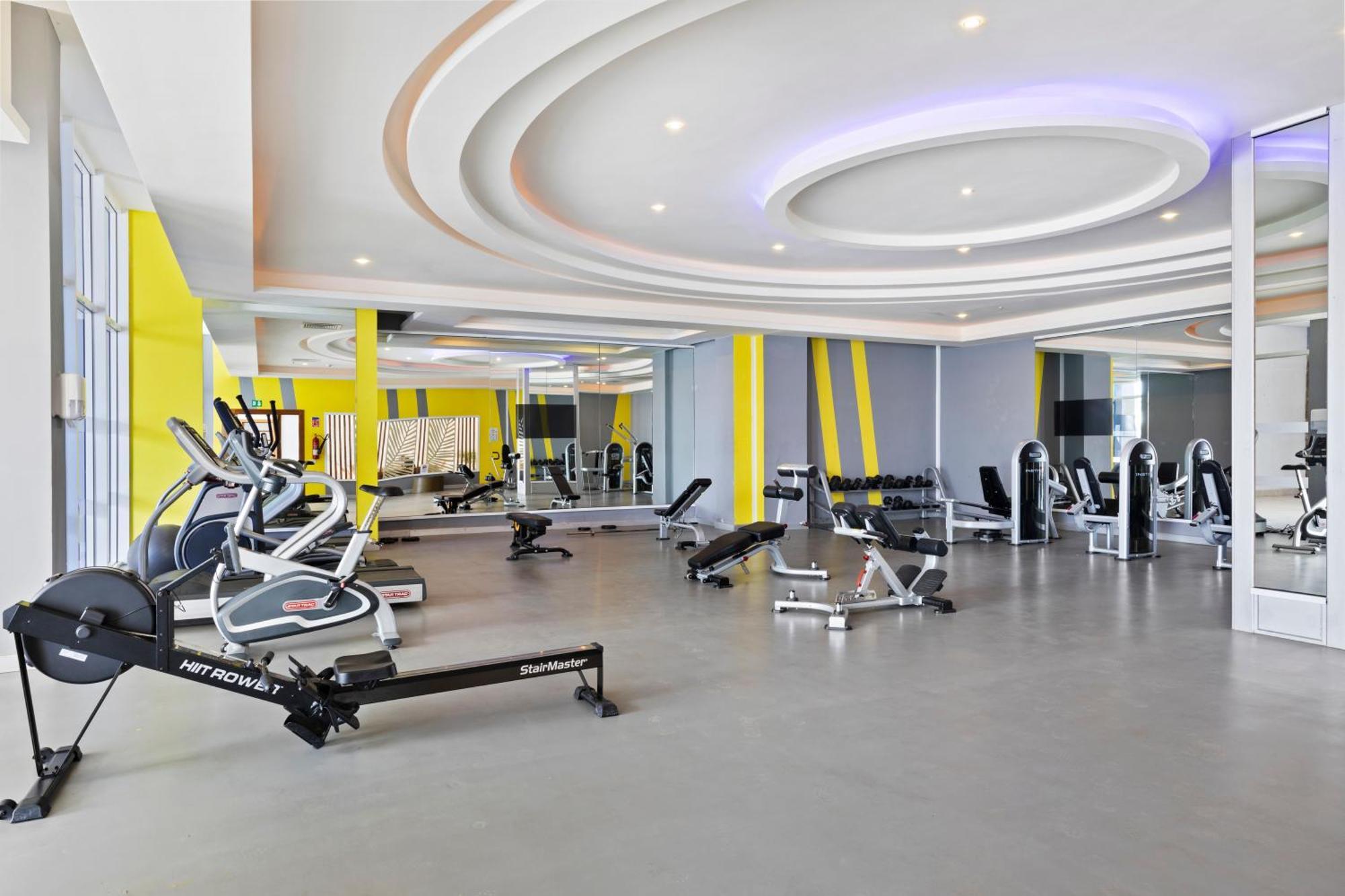 Pickalbatros White Beach Taghazout (Adults Only) Exteriér fotografie The gym at the hotel