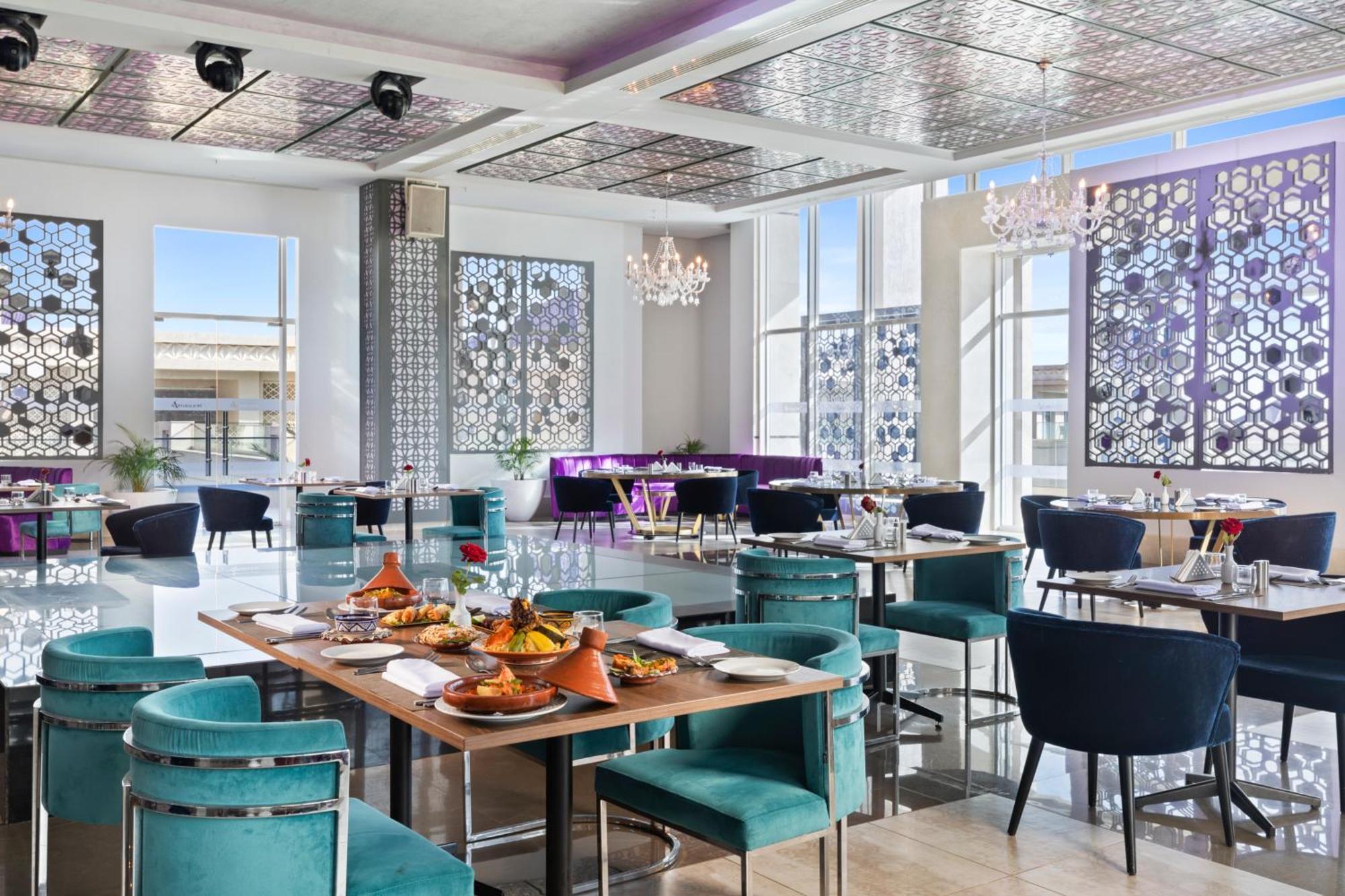 Pickalbatros White Beach Taghazout (Adults Only) Exteriér fotografie The restaurant